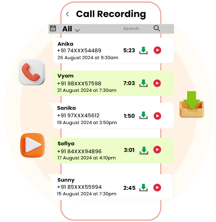 secret call recording app for android