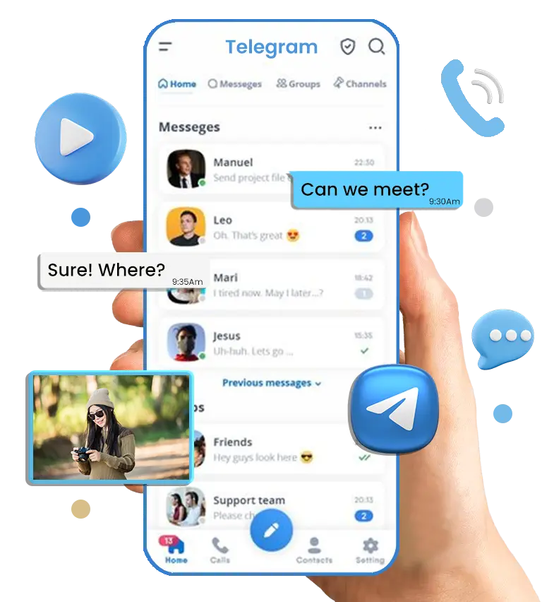 Telegram Tracker