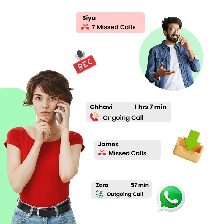 whatsapp call tracker