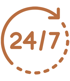 24/7 customer support